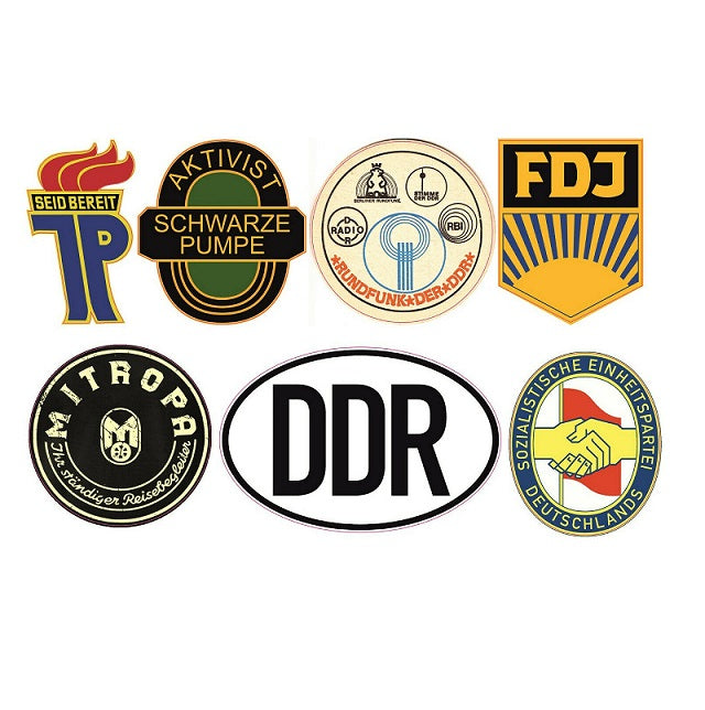 ddr klapprad aufkleber DDR Aufkleber Set 1 – oldsticker.de