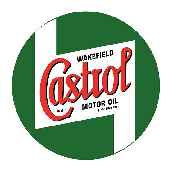 Castrol Öl Aufkleber