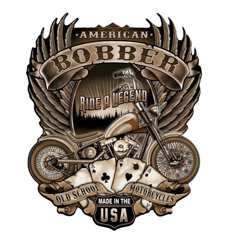 American Bobber Aufkleber