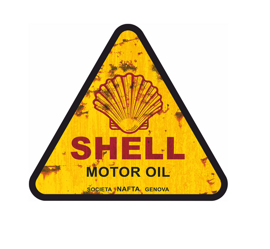 Shell Vintage Aufkleber